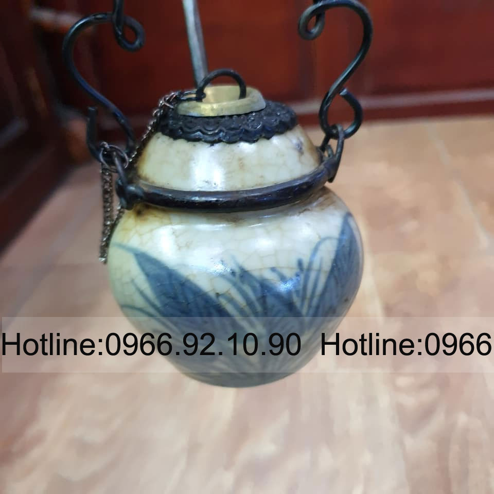 Điếu men rạn giả cổ mini sang trọng độc đáo chọn lựa đa dạng