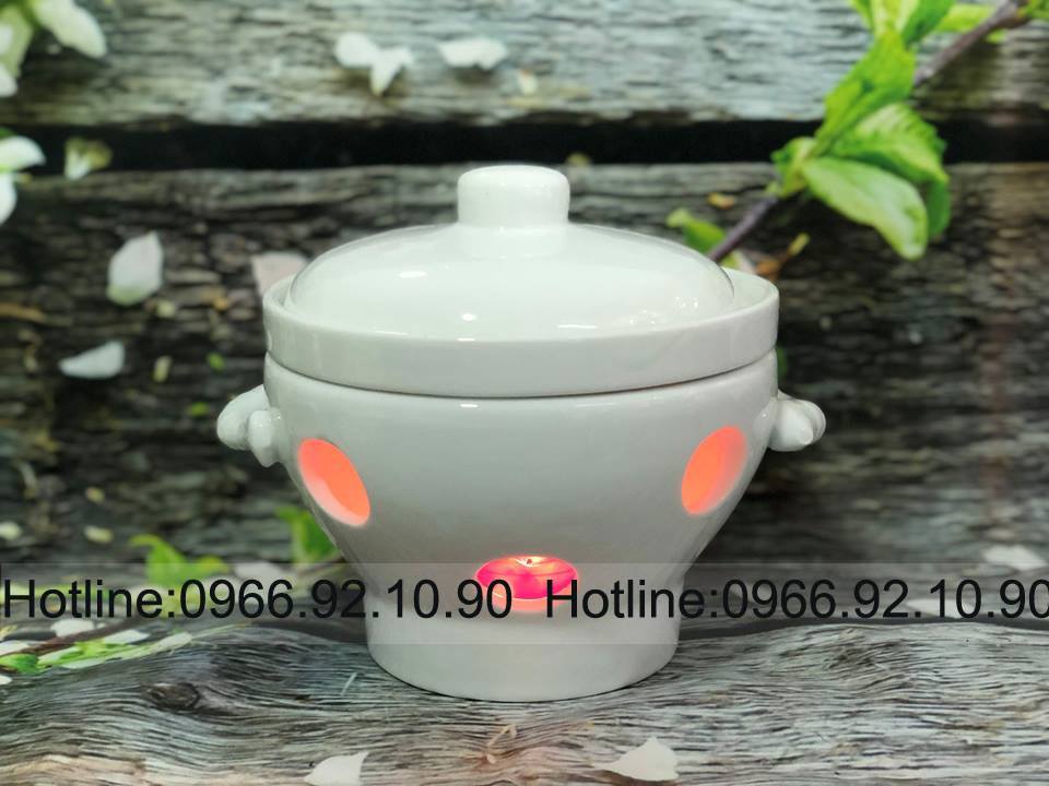 Bếp cồn size 14 Gốm sứ Bát Tràng an toàn tiện lợi