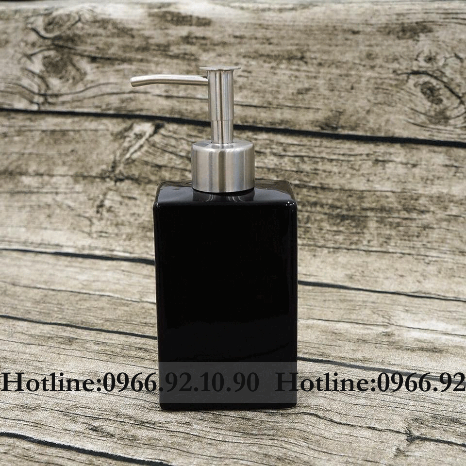 Bình đựng xà phòng nước rửa tay dầu gội sữa tắm nhiều màu cao cấp 