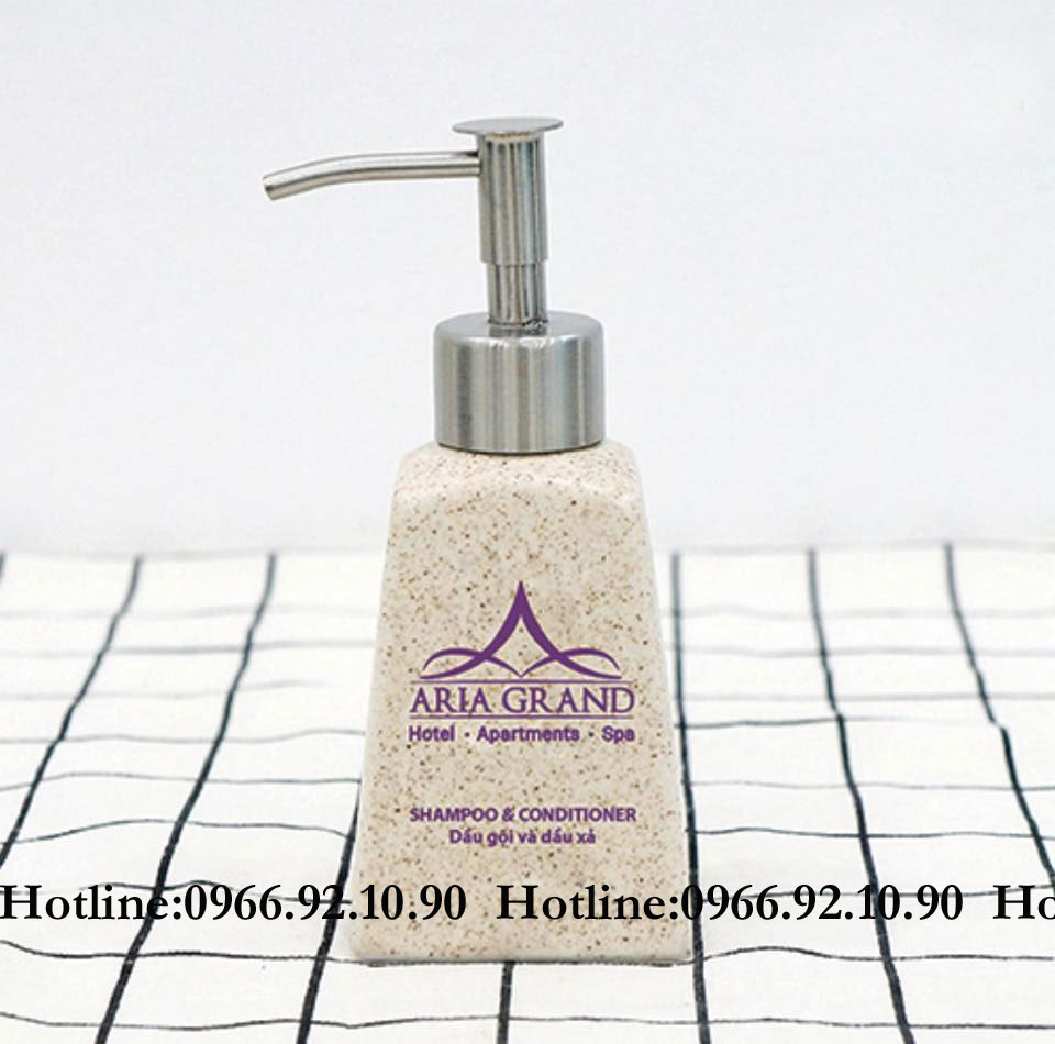 Bình xịt gốm hình thang đa màu sắc tiện lợi spa khách sạn