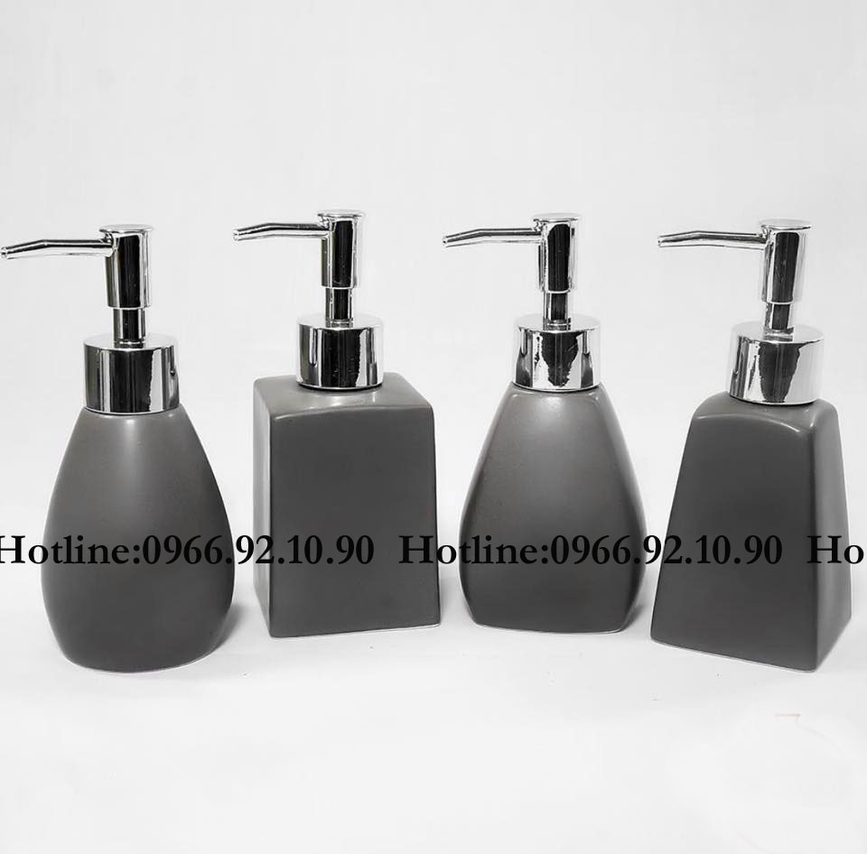 Bình xịt nhà tắm sứ Bát Tràng cao cấp đa dạng mẫu mã tiện dụng