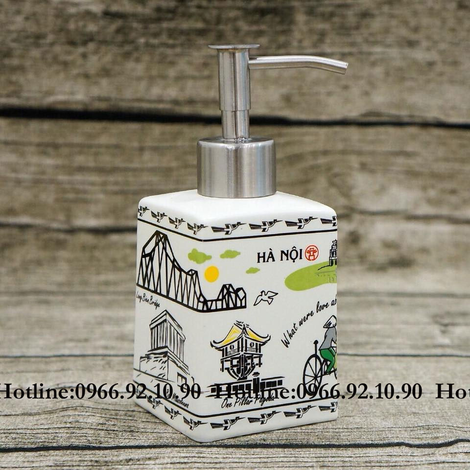 Bình Xịt Sứ Bát Tràng 250ml Phố Cổ Hà Nội Giá Tốt