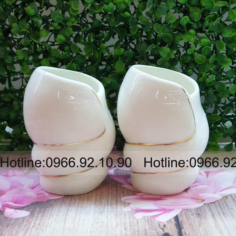 Bộ phụ kiện nhà tắm sứ sương 5 món cao cấp sang trọng