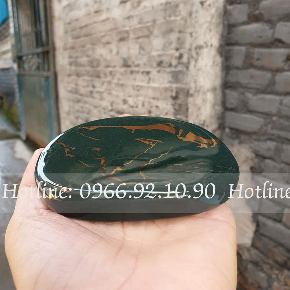 Bộ bình xịt nhà tắm xanh lục vân vàng kim sang trọng tiện lợi 5 món