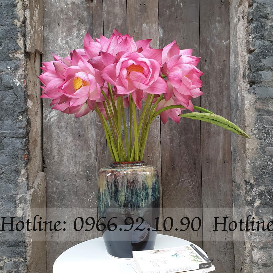 Thạp hỏa biến Bát Tràng 33cm sang trọng trang trí nhà đẹp Thạp hỏa biến Bát Tràng 33cm sang trọng trang trí nhà đẹp