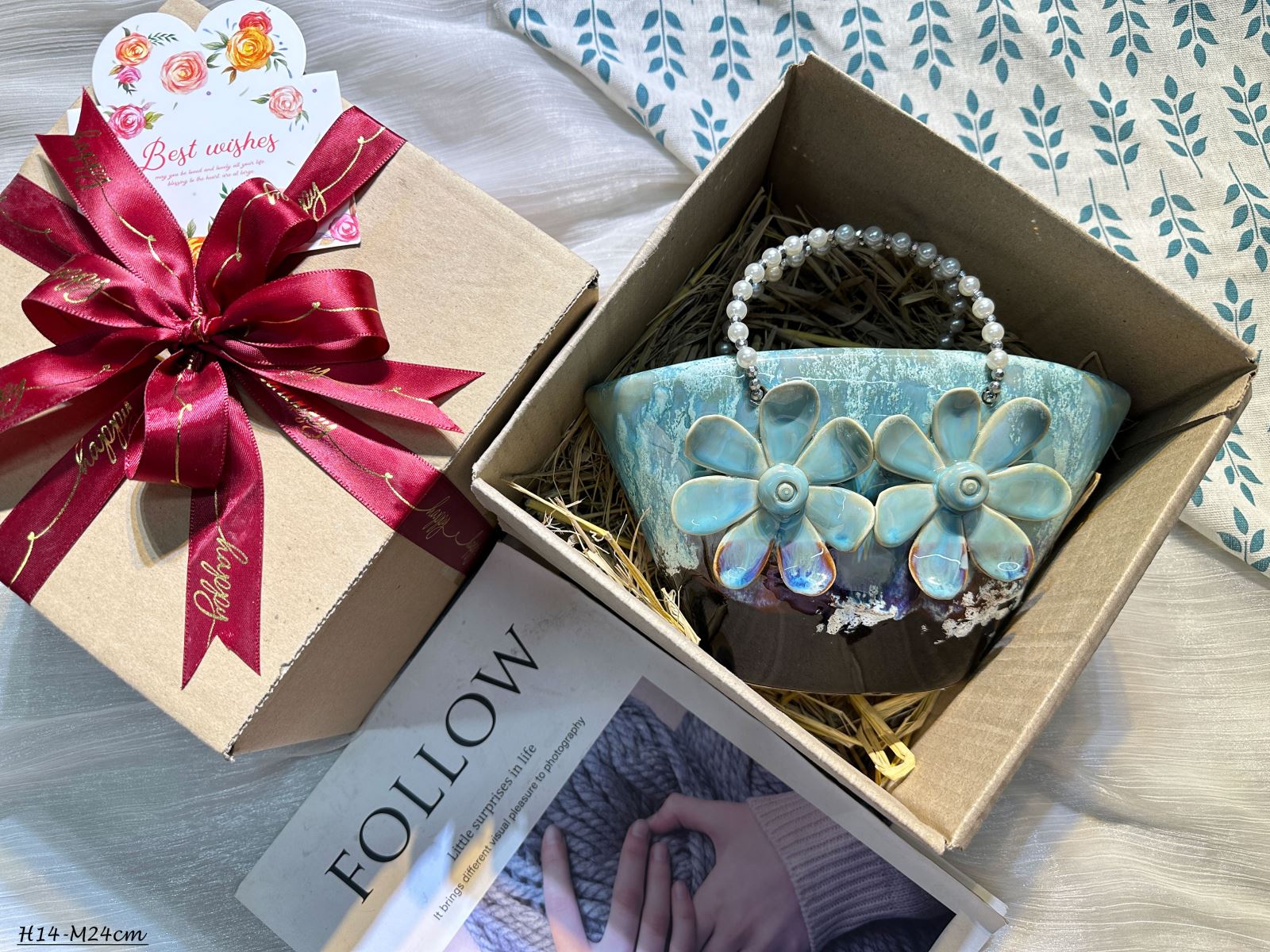 Làn thuyền hoa men hỏa biến Bát Tràng mẫu đẹp quà tặng ý nghĩa