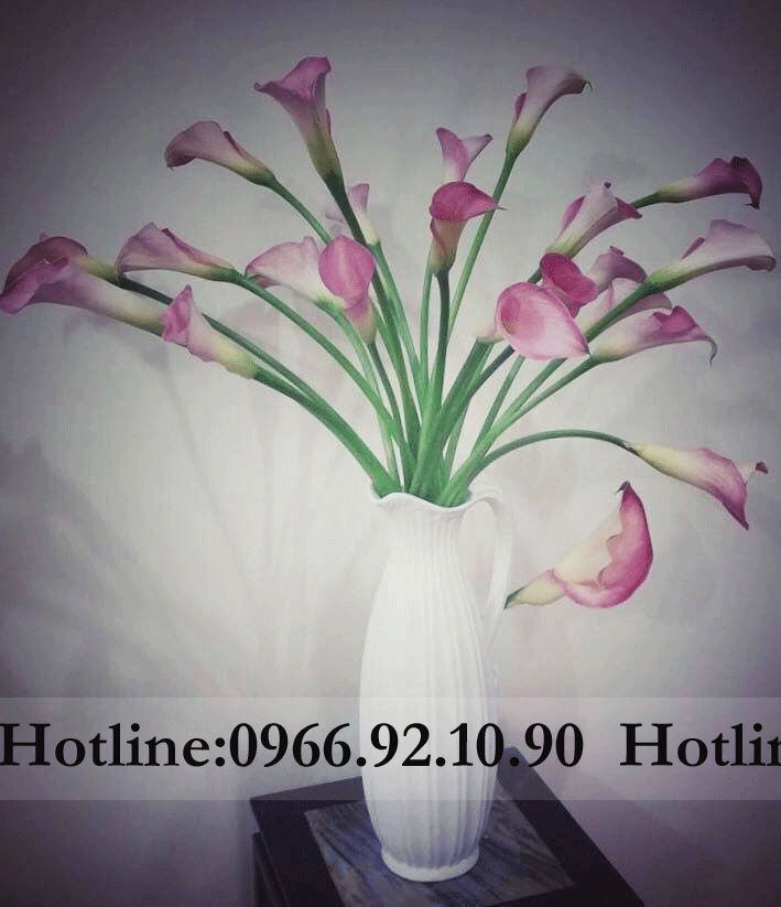 Bình sữa cắm hoa cổ cao H35cm Gốm sứ Bát Tràng Nội thất sang trọng Đẹp tinh tế