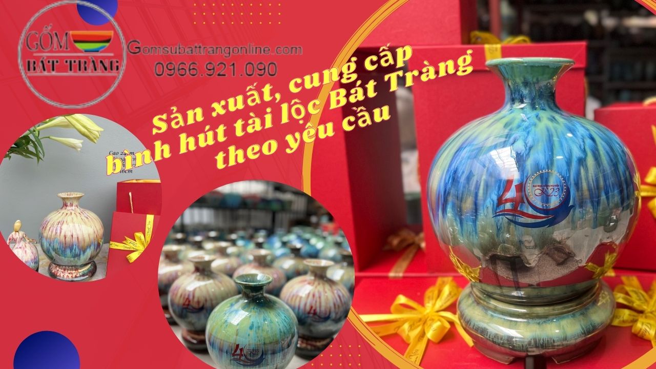 Vò men nâu mộc Bát Tràng H19cm chất lượng cao gốm sứ Việt