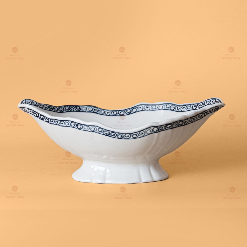Bát Đựng Gà Hoa Dây Sứ Cao Cấp Bát Tràng Giá Tốt 