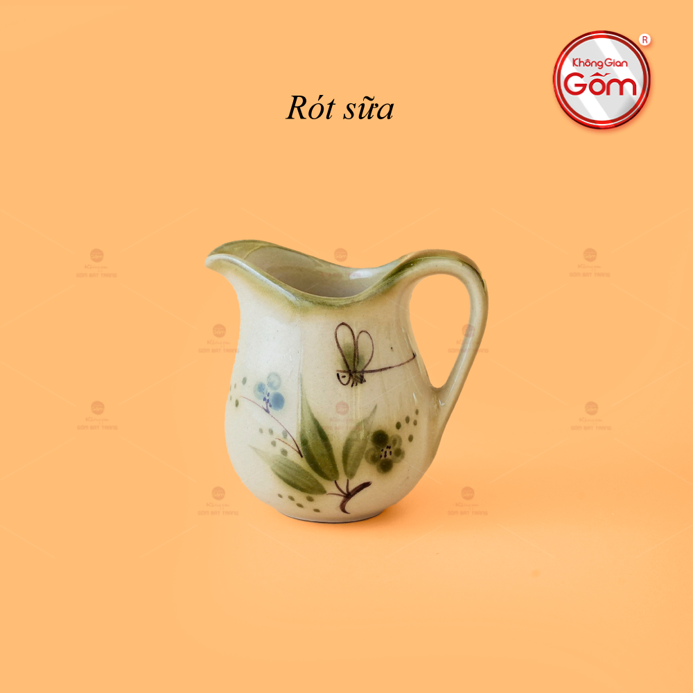 Rót Sữa Hoa Đào Chuồn Sứ Cao Cấp Quà Tặng Sang Trọng Bát Tràng 