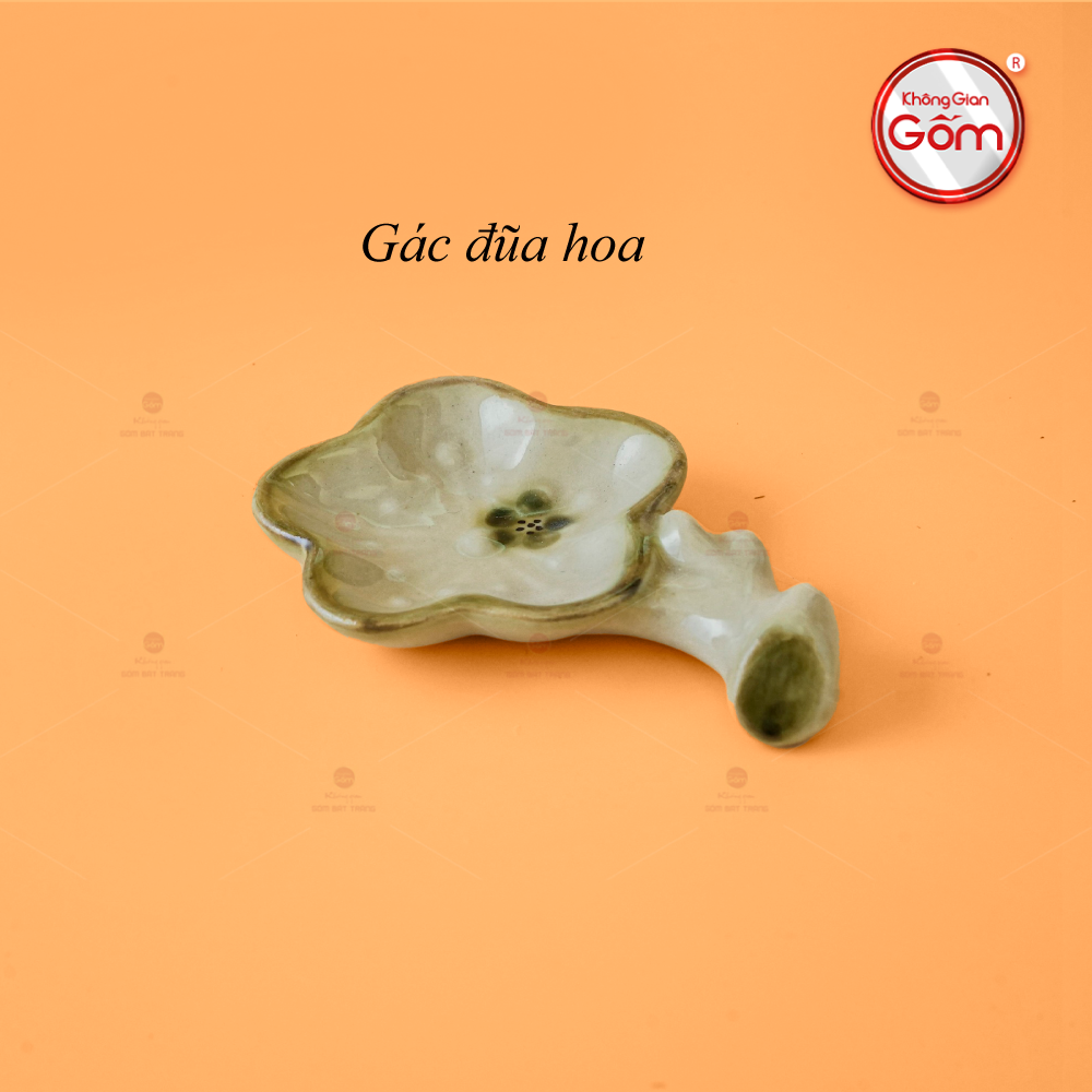 Gác Đũa Hoa Đào Chuồn Sứ Cao Cấp Bát Tràng Quà Tặng Độc Đáo 