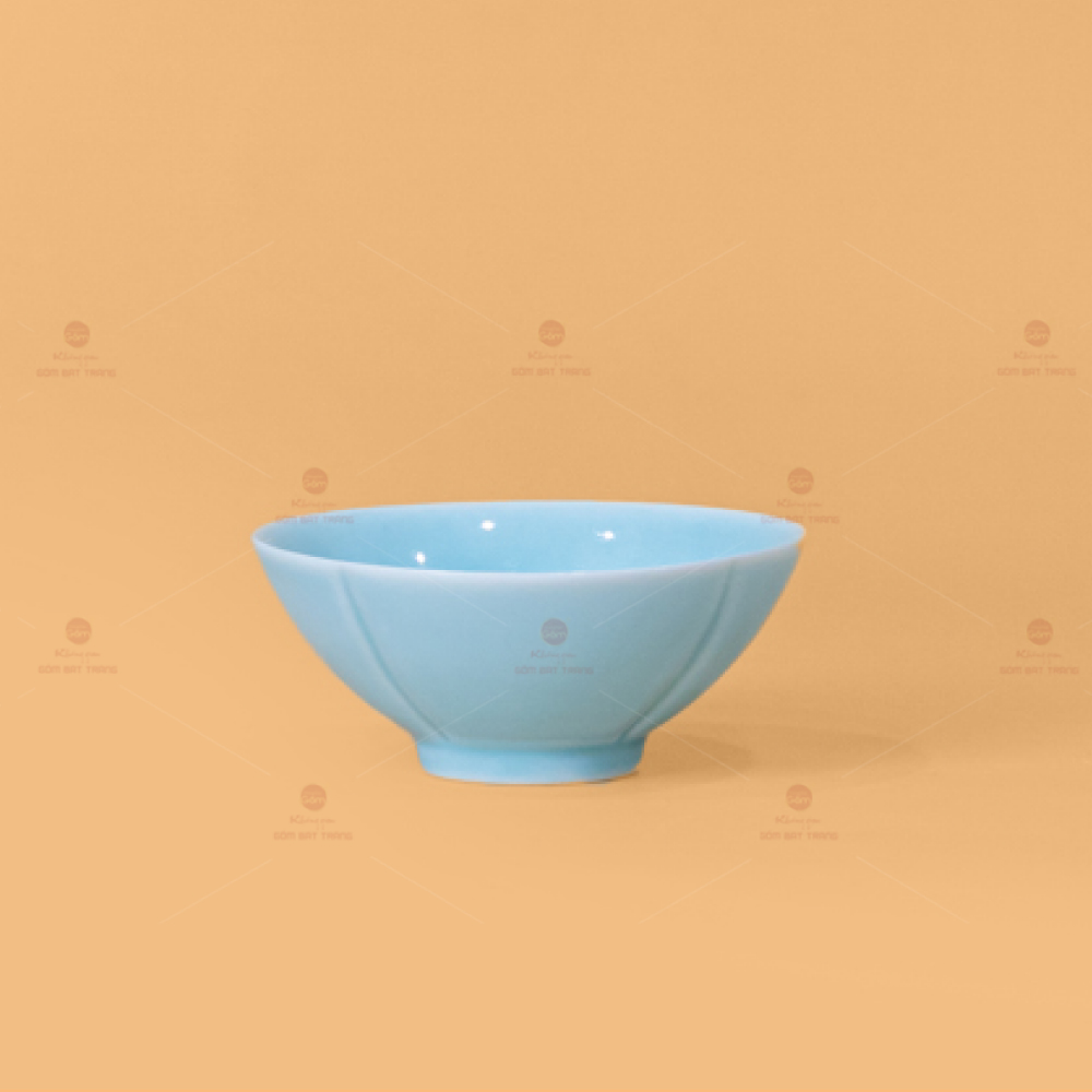 Bát Súp Men Xanh Ngọc Vân Sen Gốm Sứ Cao Cấp Bát Tràng Sang Trọng Bền Đẹp 