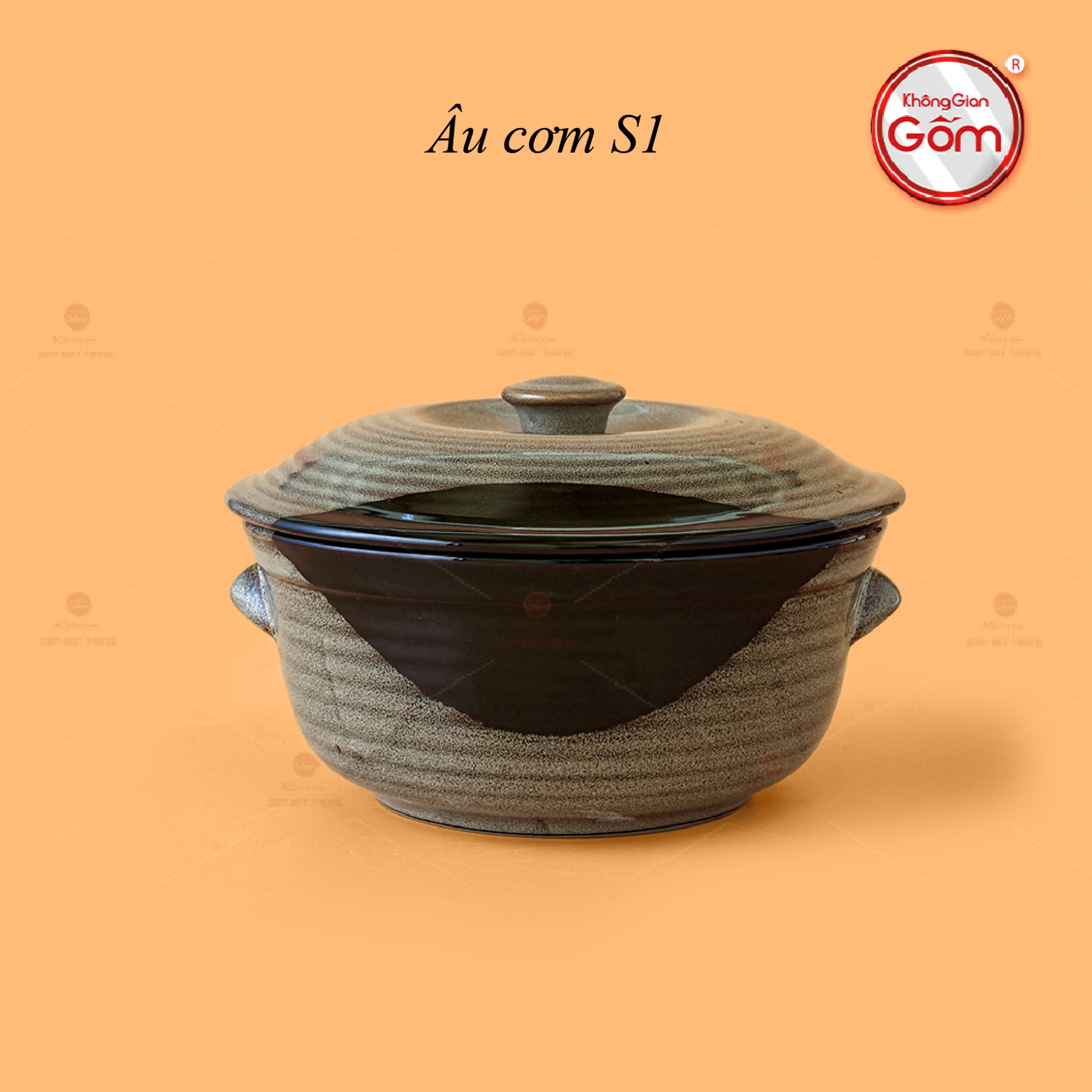 Âu Cơm Ba Màu sứ cao cấp Bát Tràng đẹp bền sang trọng 