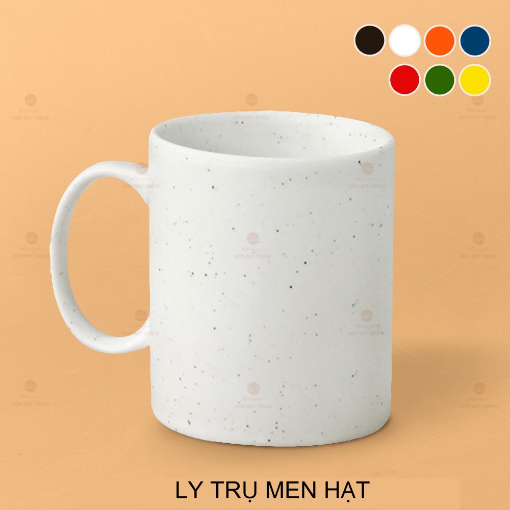 Ly Trụ Men Hạt Sứ Bát Tràng 350ml Quà Tặng Sang Trọng 