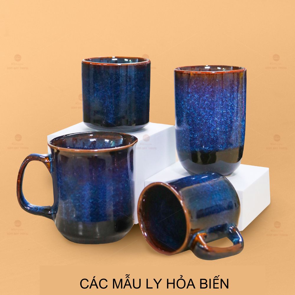 Ly Hỏa Biến Gốm Sứ Bát Tràng Quà Tặng Sang Trọng Giá Tốt 